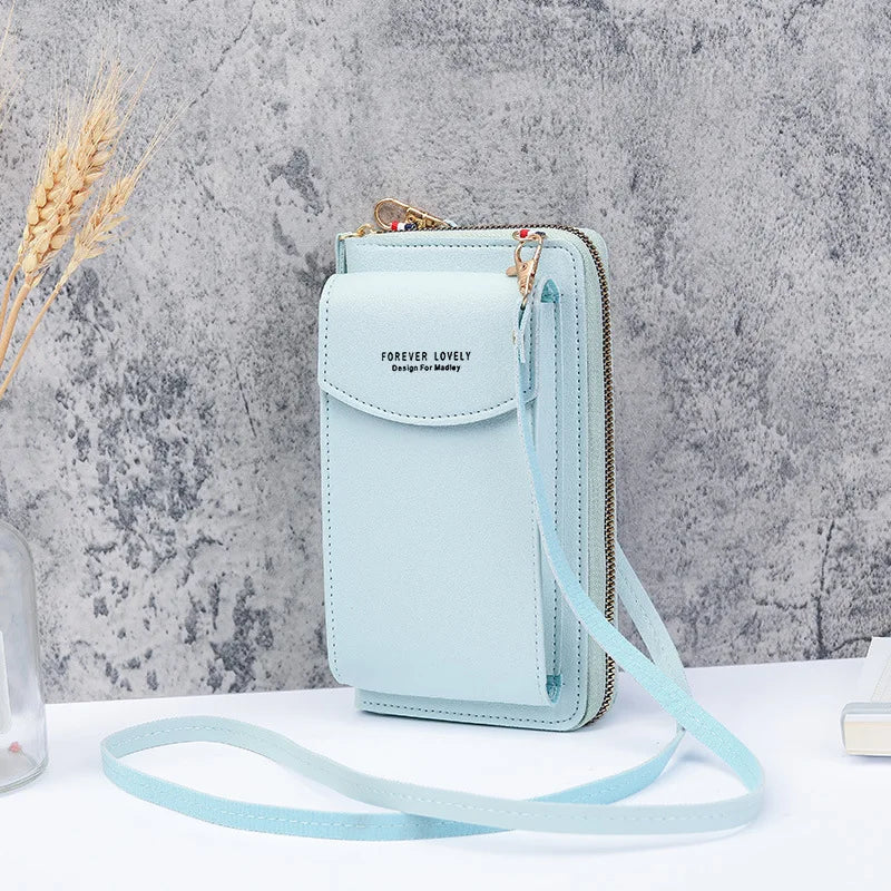 CROSSCELLA® - Bolsa Crossbody de Couro para Celular - Estilo e Praticidade em Suas Mãos -Promoção Hoje