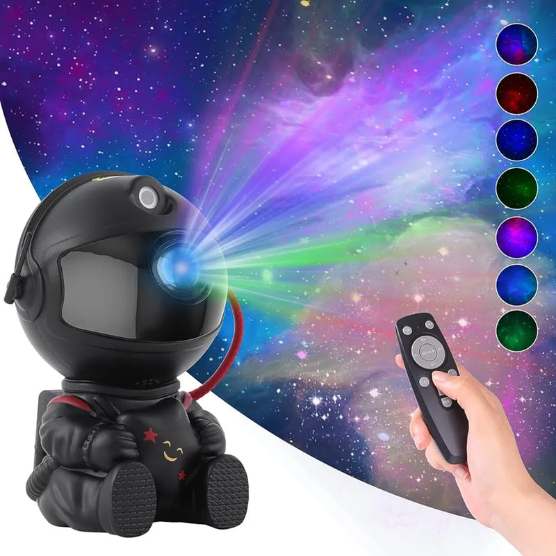 GALAXYPRO® - Projetor Astronauta Galaxy LED - Transforme Seu Espaço em um Universo de Magia - Oferta Especial Hoje.