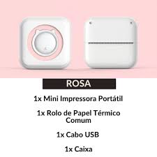 PRINTMÁGICO ® - Mini Impressora Bluetooth Fácil e Prático - Promoção somente HOJE!